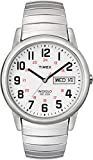 Timex Men's T20461 Easy Reader 35mm Silver-Tone Stainless Steel Expansion Band Watch