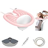 Portable Salon-Upgraded Inflatable Hair Washing Basin for Bedridden,Elderly, Disabled, Pregnant, Injured, Handicap,Portable Sink for Washing Hair,Inflatable Shampoo Bowl,Lightweight Hair Washing Sink.