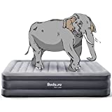 Bedsure Queen Air Mattress with Built in Pump Raised - 18' Inflatable Mattress, Double Air Beds for Camping and Indoor Use
