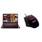 Acer Nitro 5 AN515-55-53E5 Gaming-Laptop | Intel Core i5-10300H | NVIDIA GeForce RTX 3050 Laptop GPU | 15.6' FHD 144Hz IPS-Display | 8GB DDR4 | 256GB SSD-with Acer Nitro Gaming-Mouse II Gaming-Mouse