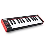 Akai Professional USB MIDI Keyboard Controller with 25 Responsive Synth Keys for Mac and PC, Arpeggiator and Music Production Software, black (LPK25 MK2)