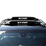 LT Sport Foldable Car Top Soft Roof Rack Pad Tie Down Straps Cross Bars Cargo Carrier