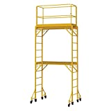 Metaltech Multipurpose Maxi Square Baker-Style Scaffold Tower Package - 12ft. 820-Lb. Capacity, Model Number I-TCISC