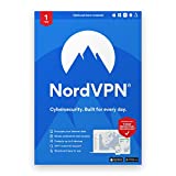NordVPN Standard - 1-Year VPN & Cybersecurity Software Subscription For 6 Devices - Block Malware, Malicious Links & Ads, Protect Personal Information