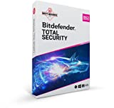 Bitdefender Total Security 2023 – Complete Antivirus and Internet Security Suite – 5 Devices | 2 year Subscription | PC/Mac | Activation Code by Mail