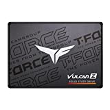 TEAMGROUP T-Force Vulcan Z 512GB SLC Cache 3D NAND TLC 2.5 Inch SATA III Internal Solid State Drive SSD (R/W Speed up to 530/470 MB/s) T253TZ512G0C101