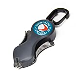 Boomerang Tool Company Original SNIP Fishing Line Cutter, 36' Retractable Tether, Stainless Steel Blades Cut Braid Clean and Smooth Everytime (Grey)