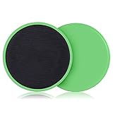 Alisun Exercise Sliders for Carpet and Hardwood [2020 Upgrade]-Dual Sided Core Sliders for Ab Workouts -Powerful and Portable Fitness Gliders Discs for Women/Man at Home or Gym (2Pack)