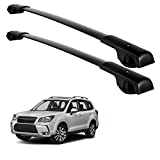 Roof Rack Cross Bars for 2014-2018 Subaru Forester IFOKA Car Aluminum Cross Bar for Rooftop Cargo Carrier Luggage Kayak Canoe Bike Snowboard