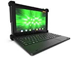 MobileDemand Flex 10A Android 9.0 Pie Rugged Touchscreen Tablet with Keyboard – Ultra Lightweight – 10.1-in Display, GMS Certified, 6000mAH Battery, Quad-Core – Enterprise Mobile Field Work