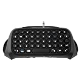 Gamers Digital Mini Bluetooth Wireless Keyboard Chatpad For PlayStation 4 Controller