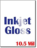Heavyweight Inkjet Gloss Cardstock (Single Sided Gloss) - 50 Sheets - For Inkjet printers only