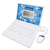 Lexibook - Educational and Bilingual Laptop Spanish/English - Toy for Children with 124 Activities to Learn Mathematics, Dactylography, Logic, Clock Reading, Play Games and Music - JC598i2