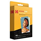 Kodak 2'x3' Premium Zink Photo Paper (100 Sheets) Compatible with Kodak PRINTOMATIC, Kodak Smile and Step Cameras and Printers