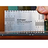 String Action Ruler Gauge,Guitar Repairing Tool for Luthier,Fit for Guitar,Ukulele,Bass,Banjo,Mandolin
