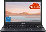 ASUS 2022 Vivobook Go 11.6' Ultra-Thin Light Business Student Laptop Computer, Intel Celeron N4020 Processor, 12Hours Battery, Win11S+1 Year Office 365 Personal, Black (192GB Storage)