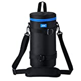 JJC DLP-7II Water Resistant Deluxe Lens Pouch Bag Case for Nikon AF-S NIKKOR 200-500mm F5.6E ED VR/Sigma 150-500mm F5-6.3/ Sigma 150-600mm F5-6.3 DG OS HSM/Tamron SP 150-600mm F5-6.3 Di VC USD G2