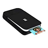KODAK Smile Instant Digital Bluetooth Printer for iPhone & Android – Edit, Print & Share 2x3 Zink Photos w/ Smile App (Black/ White)