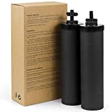 BB9-2 Black Purification Element Water Filter Water Purifier Replacement Filters,Black Water Filters for Home ,Travel and Outdoor activities