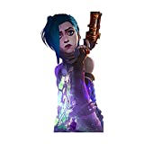 EARLFAMILY 5.1'' for Arcane Jinx League of Legends Car Stickers Simple Personality Decals Vinyl Laptop Decor Car Label