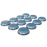 Self Adhesive Kitchen Appliance Sliders (DIY) - Easy Moving Pads Compatible with Most Blenders, Coffee Makers, Air Fryers, Pressure Cookers and more (12 PCS)