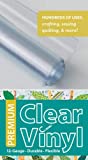 Premium Clear Vinyl Roll: 12-Gauge • Durable • Flexible