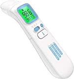 Touchless Thermometer – Forehead Thermometer for Adults,No Touch for Fever, Baby Kids Child with Batteries, Fever Alarm, 35 Groups Data Storage