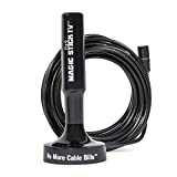 Magic Stick TV MS-50 Model, Signal Booster Antenna for Digital HDTV 1080P HD Channels, 16.5ft Cable, Black