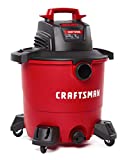 CRAFTSMAN CMXEVBE17590 9 Gallon 4.25 Peak HP Wet/Dry Vac, General Purpose Portable Shop Vacuum with Attachments