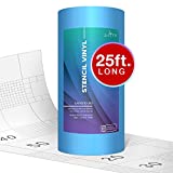 Premium 12' x 25 ft. Stencil Vinyl Roll for Beautiful Custom Stencils – Stencil Paper for Cricut