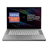 Razer Blade 15 Base Gaming Laptop 2020: Intel Core i7-10750H 6-Core, NVIDIA GeForce RTX 2070 Max-Q,15.6' 4K OLED,16GB RAM,512GB SSD, CNC Aluminum,Chroma RGB,Thunderbolt 3,Creator Ready, Mercury White