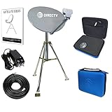 DIRECTV 4K HD Mobile RV Portable Satellite Dish Tripod Kit SWM SL3S