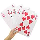 Yuanhe 8X11 Inch Super Jumbo Playing Cards Full Deck of Big Playing Cards