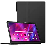 Fintie Case for Lenovo Yoga Tab 13 2021, Ultra-Thin PU-Leather Hard Shell Cover for Lenovo Yoga Tab 13(YT-K606F), Black