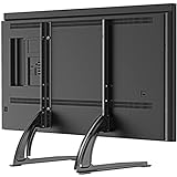 ELIVED Universal Table Top TV Stand, for Most 27 to 55 inch LCD LED Plasma Flat Screen TVs, TV Base Height Adjustable Leg Stand Holds up to 88lbs, VESA up to 800x400mm, YD1014