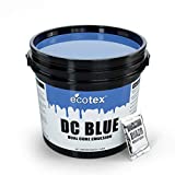 Ecotex DC Blue Screen Printing Emulsion (Gallon - 128oz.) Diazo Required Photo Emulsion for Silk Screens and Fabric- for Screen Printing Plastisol Ink and Water Based Ink, Screen Printing Supplies