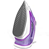 OMAIGA Steam Iron, Iron for Clothes with Non-Stick Soleplate, Steam Iron for Clothes, Anti-drip Iron with Auto-Off, 1750W Steam Iron with Control System, 13.5oz Water Tank