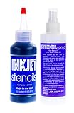 Tattoo Inkjet Stencil Ink & Smudge-Proof Tattoo Stencil Transfer Spray Bundle