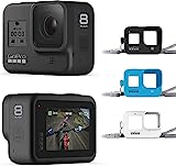 GoPro HERO8 Black E-Commerce Packaging - Waterproof Digital Action Camera with Touch Screen 4K HD Video 12MP Photos Live Streaming Stabilization