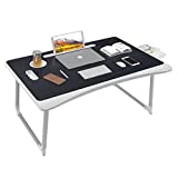 Haisen 26'X17' X12' h Foldable Laptop Table for Bed, Bed Desk for Laptop and Writing, Laptop Bed Tray Table for Eating and laptops, Laptop Stand for Bed and Sofa, Bed Trays for Eating and laptops