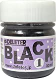 Deleter Manga Ink, Black 1, Basic Black Ink for dip pen & brush, Semi-gloss finish, 30ml/bottle, 1 Bottle (341-0001)