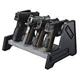 Mind and Action Deluxe Gun Rack for Pistol/Handgun Safe Storage Accessories (4 Gun Holders)