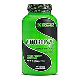 Species Nutrition Artholyze Joint Repair Supplement, Fortified with UC-II Collagen, MSM, Glucosamine, Chondroitin, High Potency Connective Tissue & Joint Support (300 Capsules)