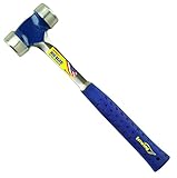 Estwing Lineman's Hammer - 40 oz Electrical Utility Tool with Smooth Face & Shock Reduction Grip - E3-40L