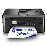 Brother MFC-J1010DW Wireless Color Inkjet All-in-One Printer with Mobile Device and Duplex Printing, Refresh Subscription and Amazon Dash Replenishment Ready