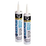 DAP INC 18152/11440 10.1oz White Alex Plus Acrylic Latex Caulk with Silicone, 2 Pack