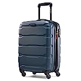 Samsonite Omni PC Hardside Expandable Luggage with Spinner Wheels, Carry-On 20-Inch, Teal