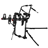 Hollywood Racks - 3-Bike Over-The-Top Trunk Mounted Rack, Trunk Bike Rack for Cars with Spoilers