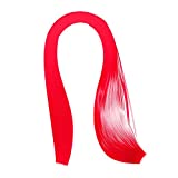 ODETOJOY Quilling Strips 5mm Paper Quilling Set 120pcs Strips 52CM Solid Color Origami Paper DIY Hand Crafts Quilling Paper Strips (Red)