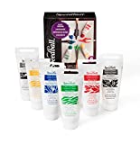 Speedball Block Printing Inks 1.25oz 6/Pkg, Fabric & Paper